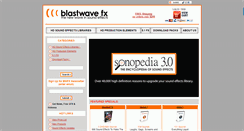 Desktop Screenshot of blastwavefx.com